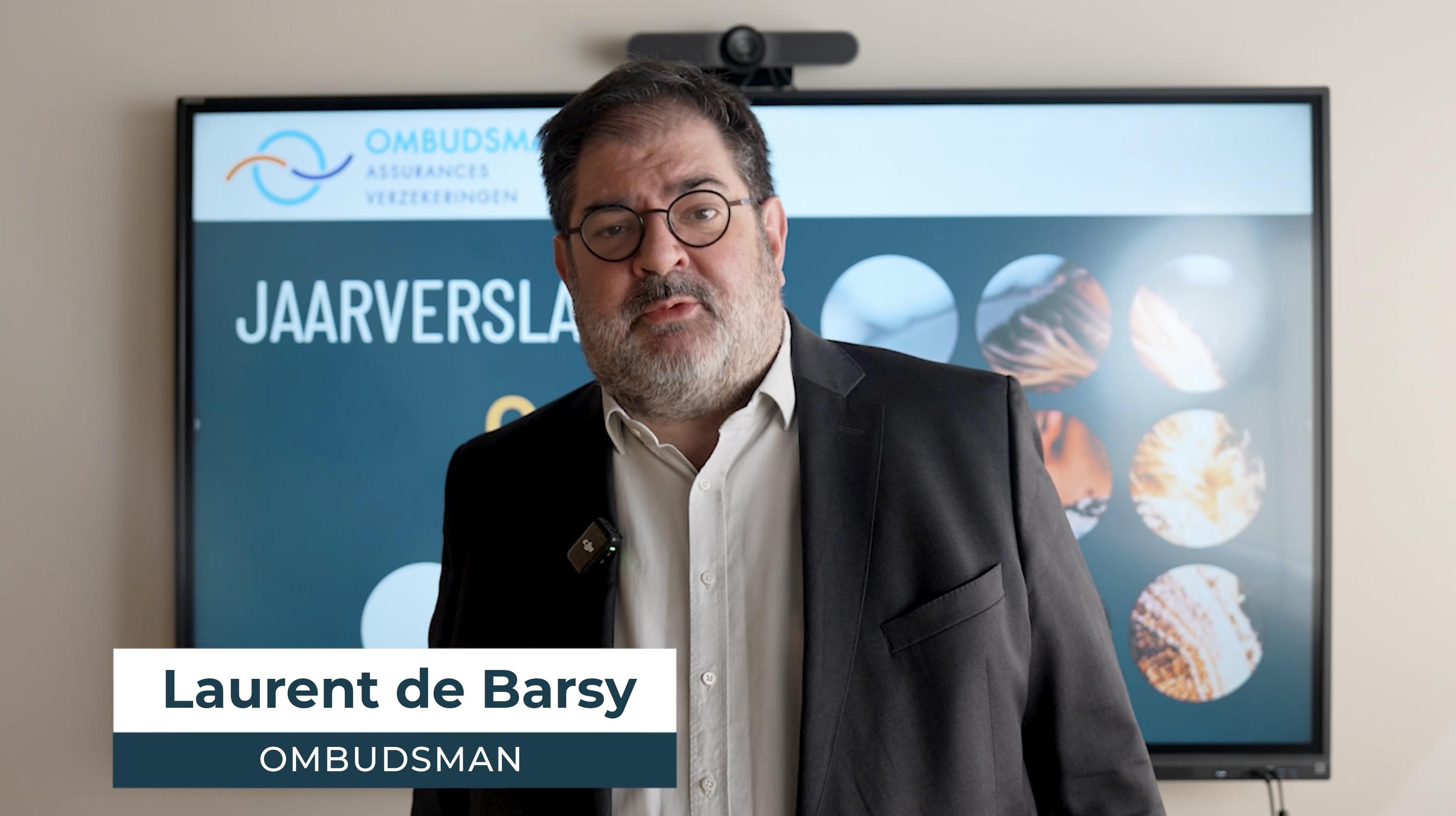 Laurent de Barsy presenteert het video-edito